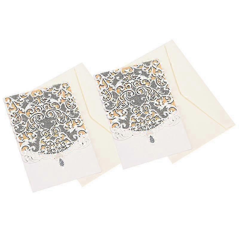 Single Wedding Invitation Card for European Couples