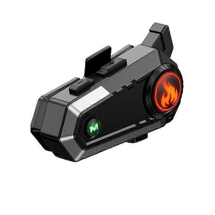 Motorcycle Helmet Headset, Supports 500 Meters Two-Person Intercom, CVC Noise Reduction