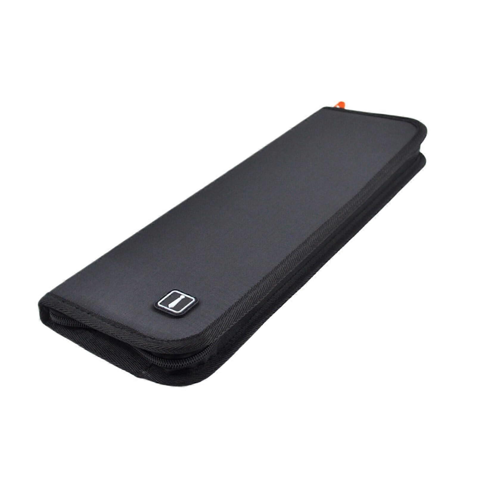 Compact Tie Storage Solution Nylon Durable 42x13x2.5 cm Type+1 For Clothing Storage And Daily Necessities