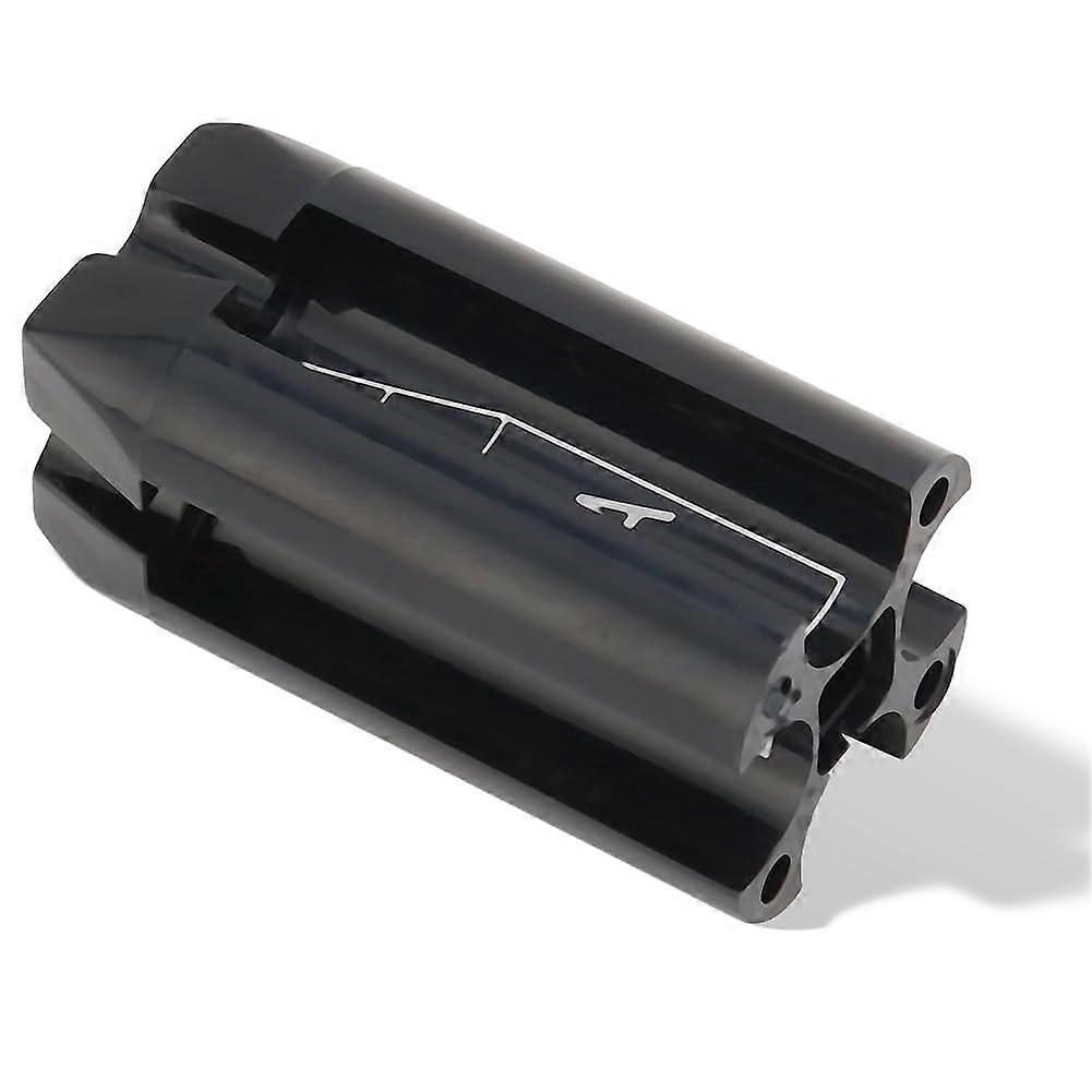 4 in 1 Eyebrow Pencil Sharpener for Precision Brow Shaping, Black Duckbill Makeup Sharpener