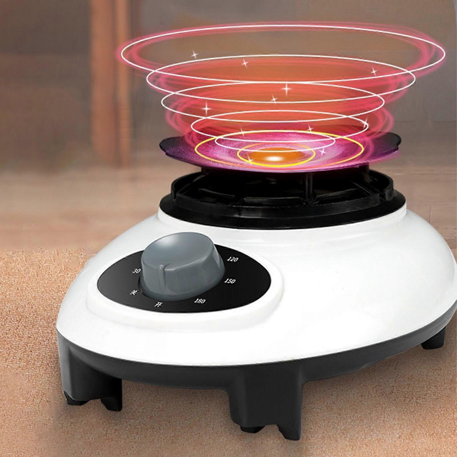 YiFudd Portable Clothes Dryer 1500W Silent White Machine With 6 Buttons Host Heater For Household