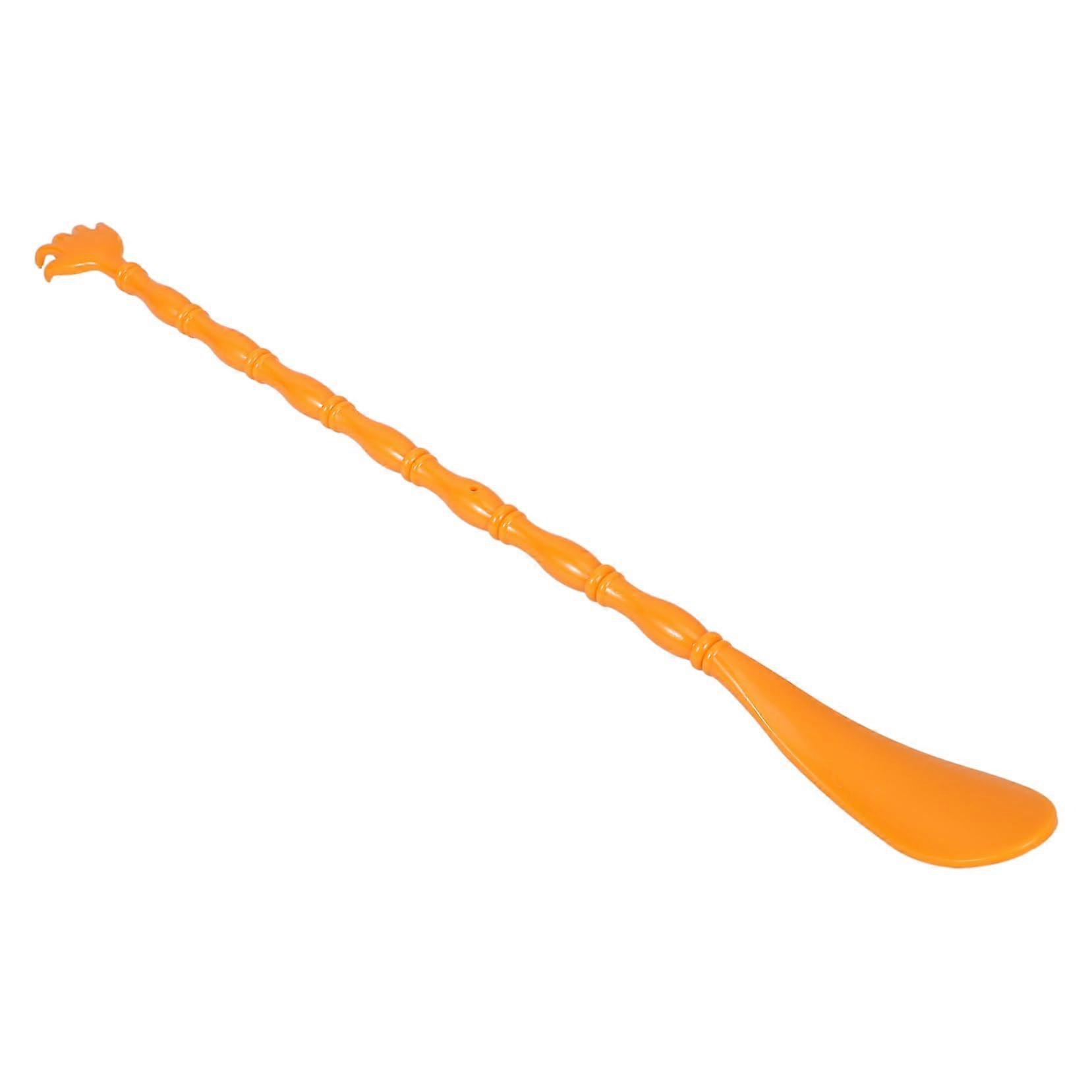 Back Scratcher and Long Handle Shoehorn 2 in 1 Design for Seniors Itching Relief and Easy Shoe Wearing
