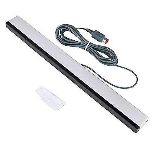 Wired Sensor Bar Replacement with Stand for Nintendo Wii and Wii U, Precise Motion Tracking