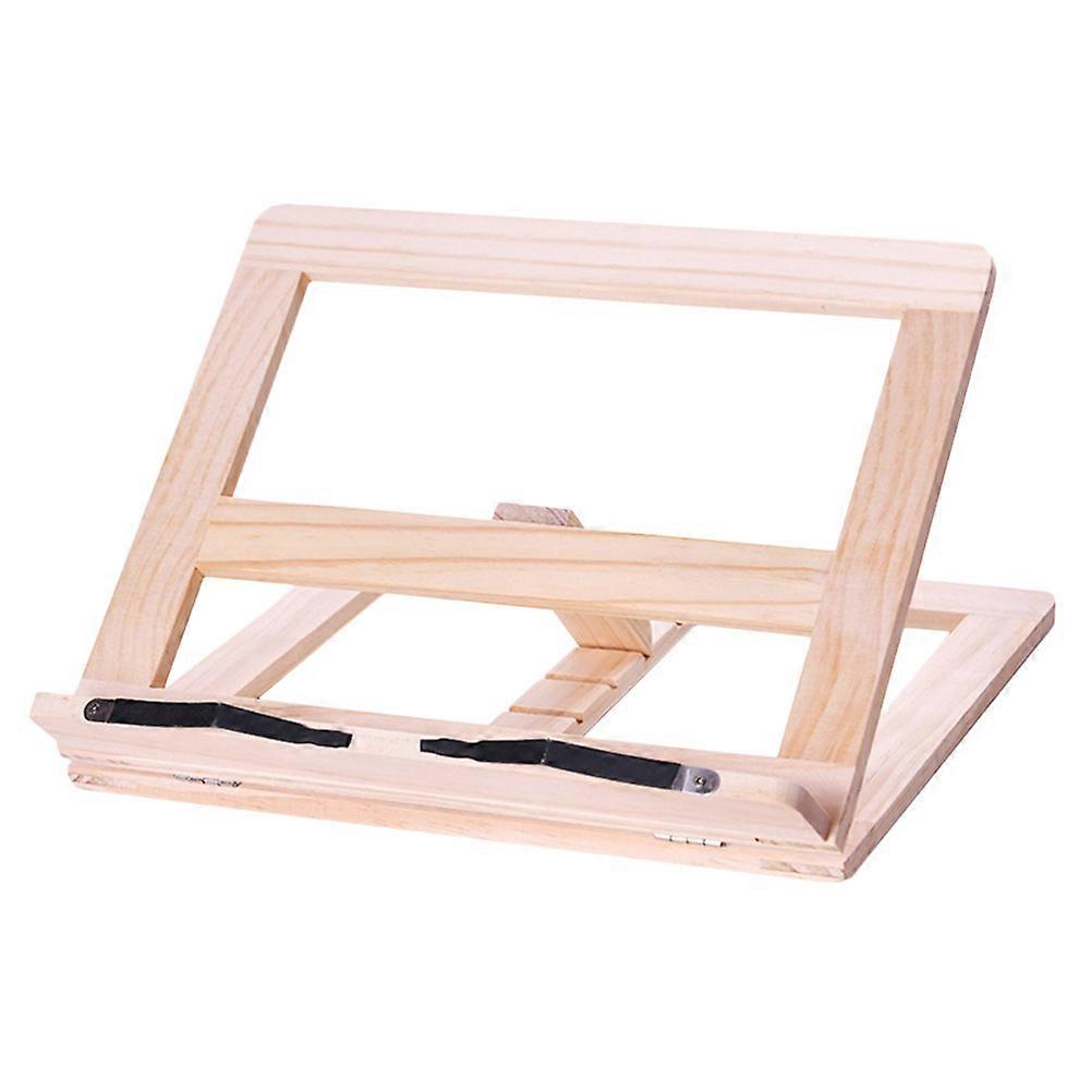 Wooden Reading Book Stand for Home Use Adjustable Holder