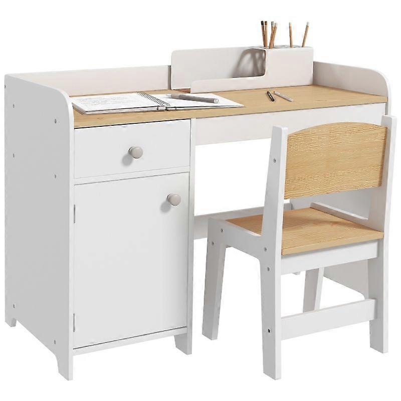 Kids Study Desk Set with Drawer for Home Use