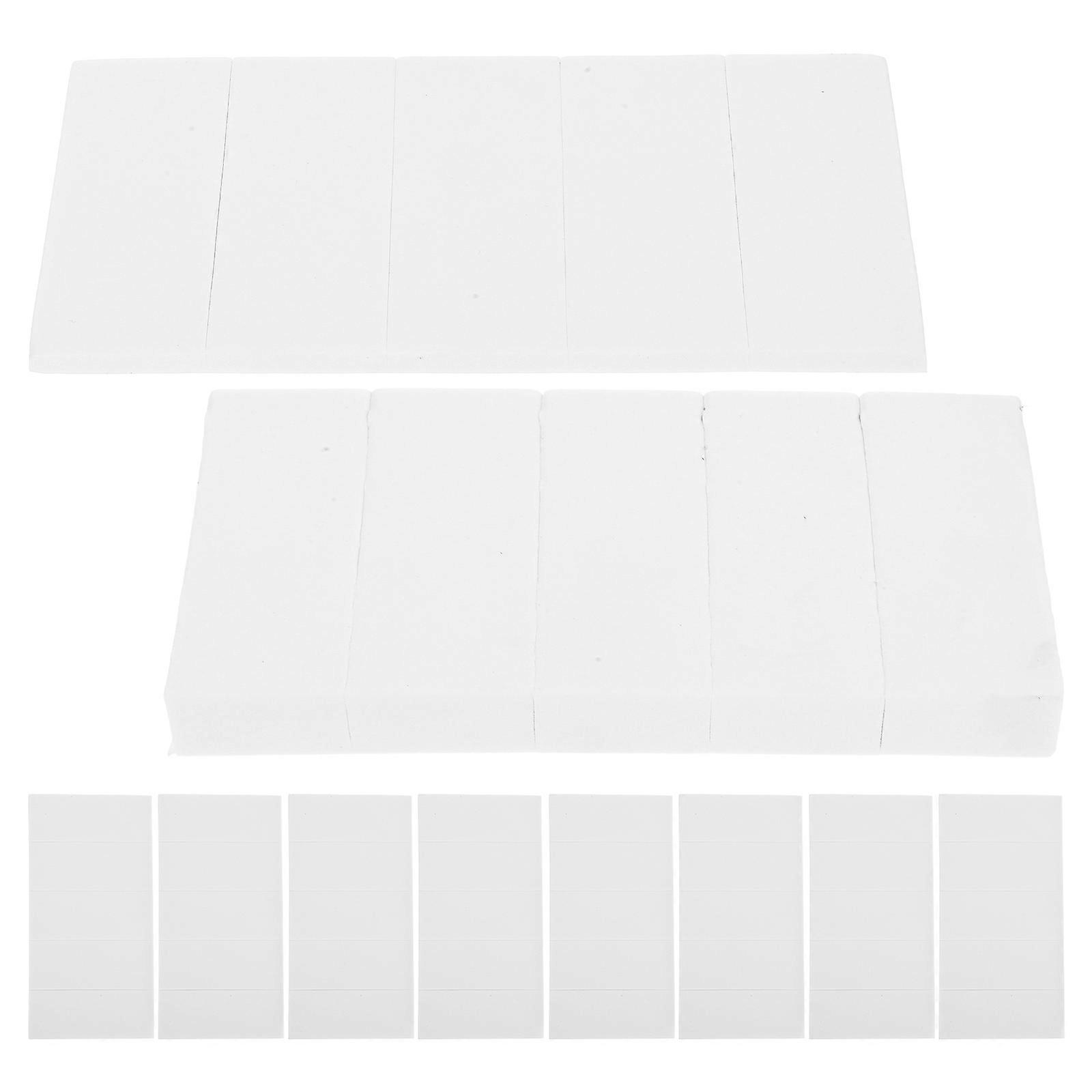 20pcs EVA Cushions for Headboard and Mattress Pads Noise Reduction and Vibration Dampening Easy to Install and Clean White