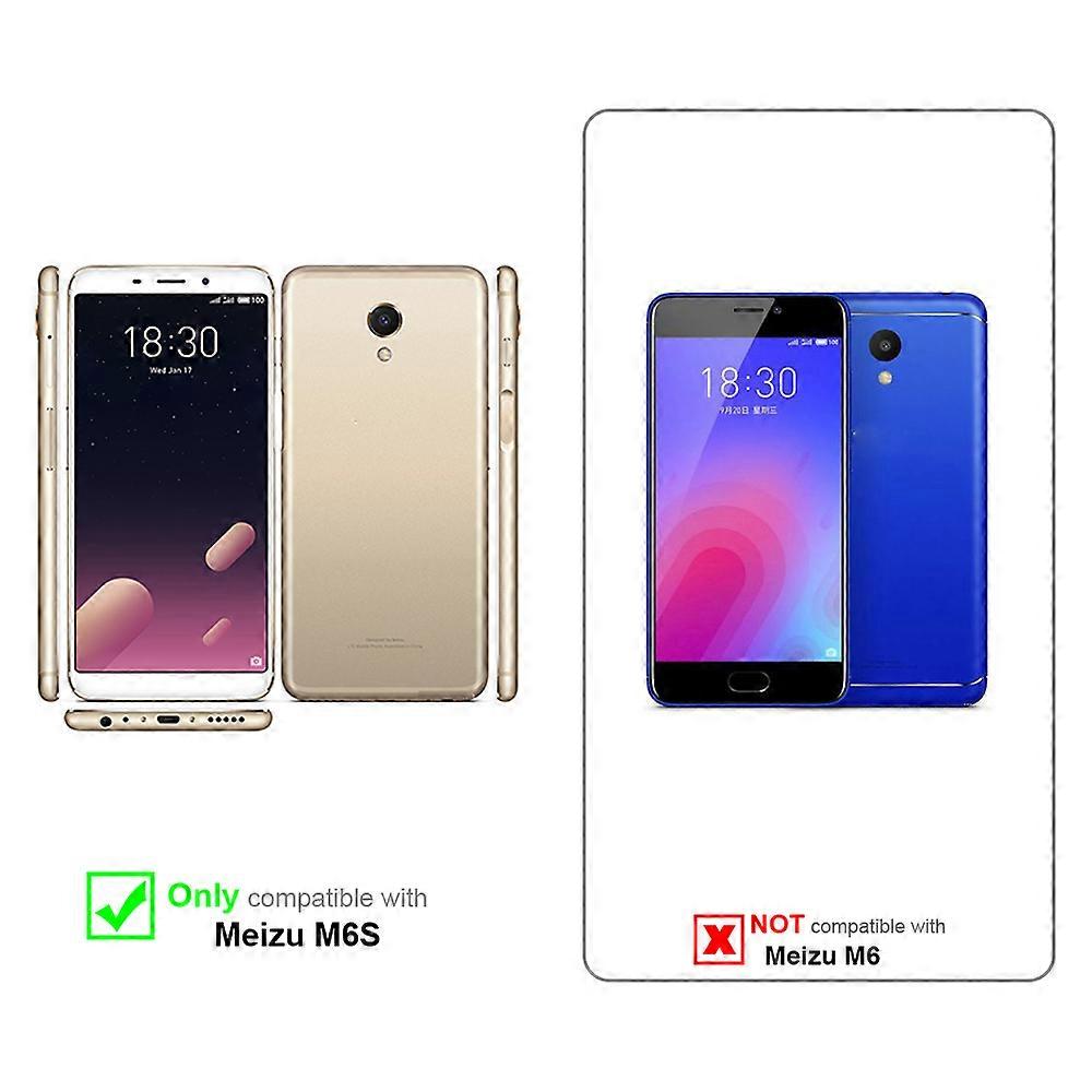 MEIZU M6S Case - Protective Case with Stand Function and Card Slot