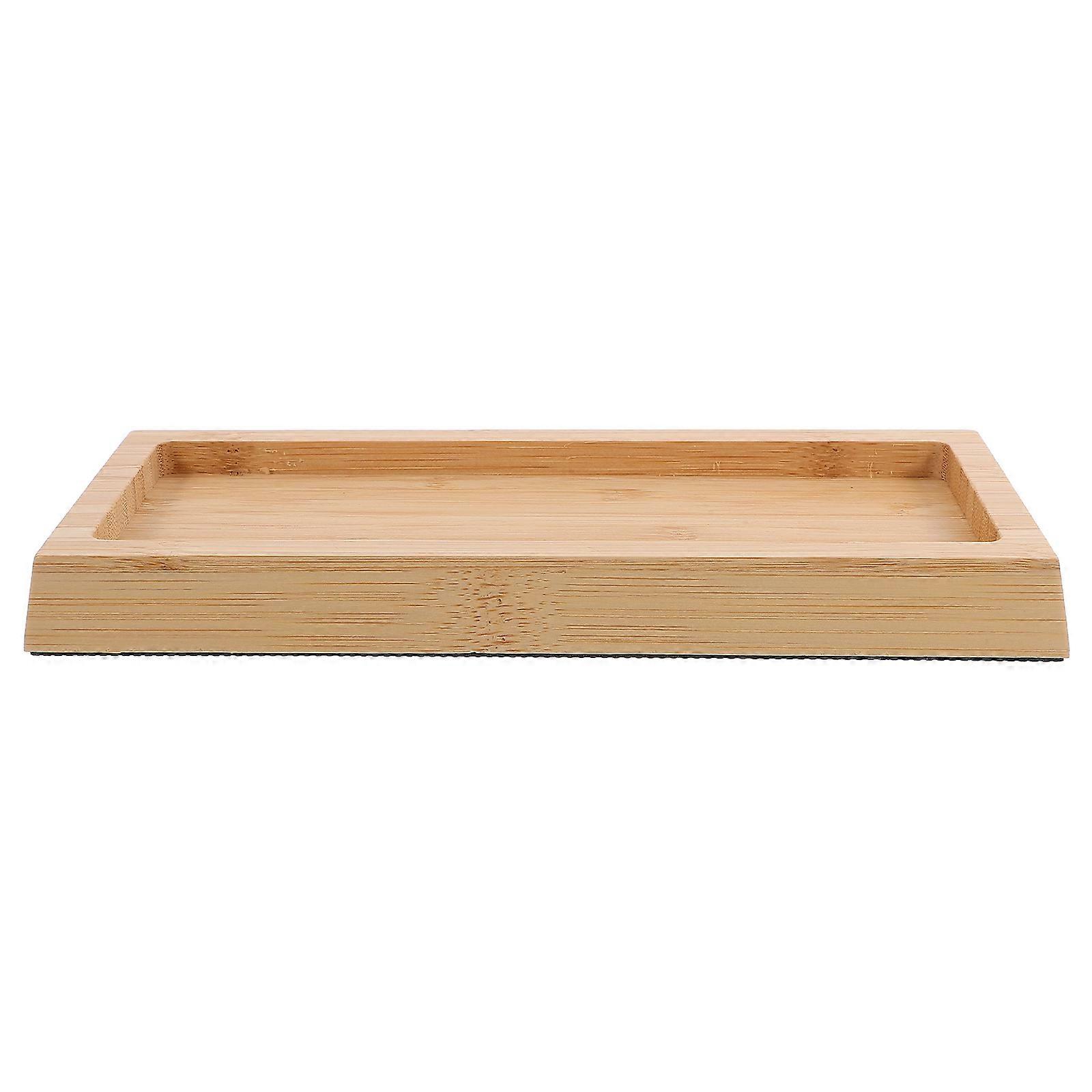 Whetstone Holder with Bamboo Base for Kitchen Use
