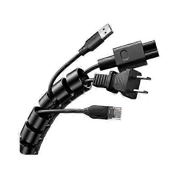 22mm Diameter, 2m Length Electrical Conduit Cable, For Office, Tv/computer/audio, Cable Management, Black Diy