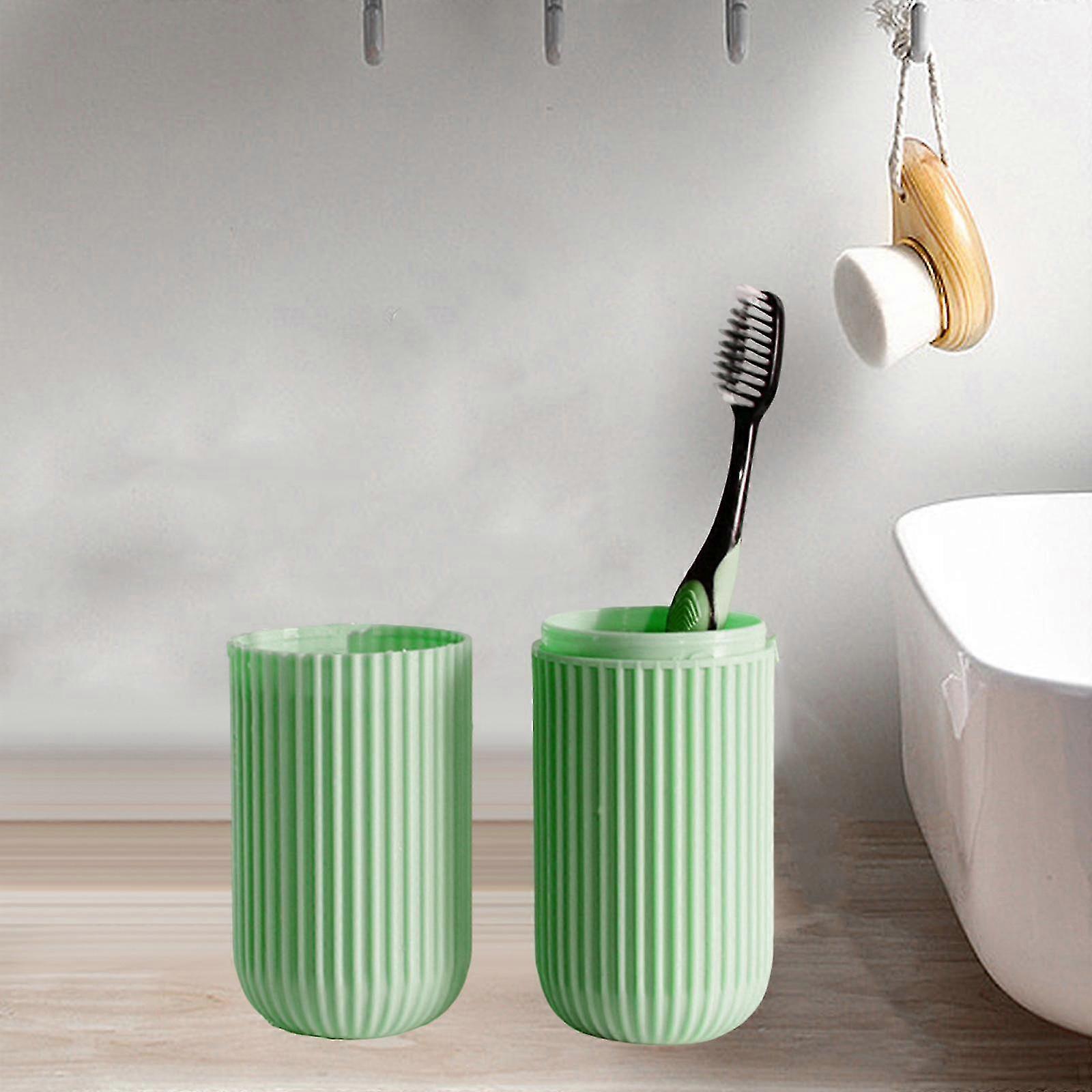 2025 Compact Toothbrush Storage Solution for Travel And Home Use