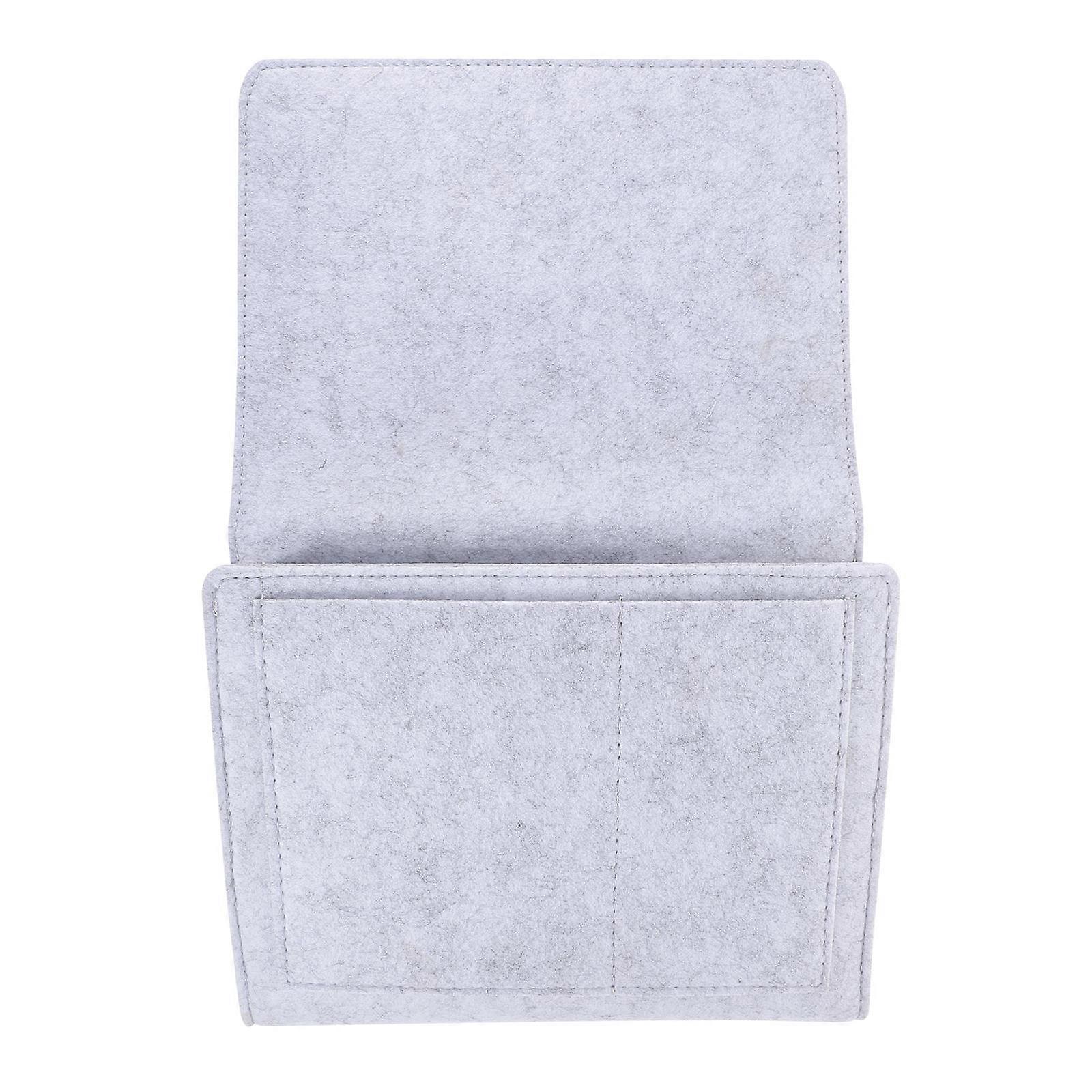 Hanging Storage Bag Felt Bed Pocket for Storage Use