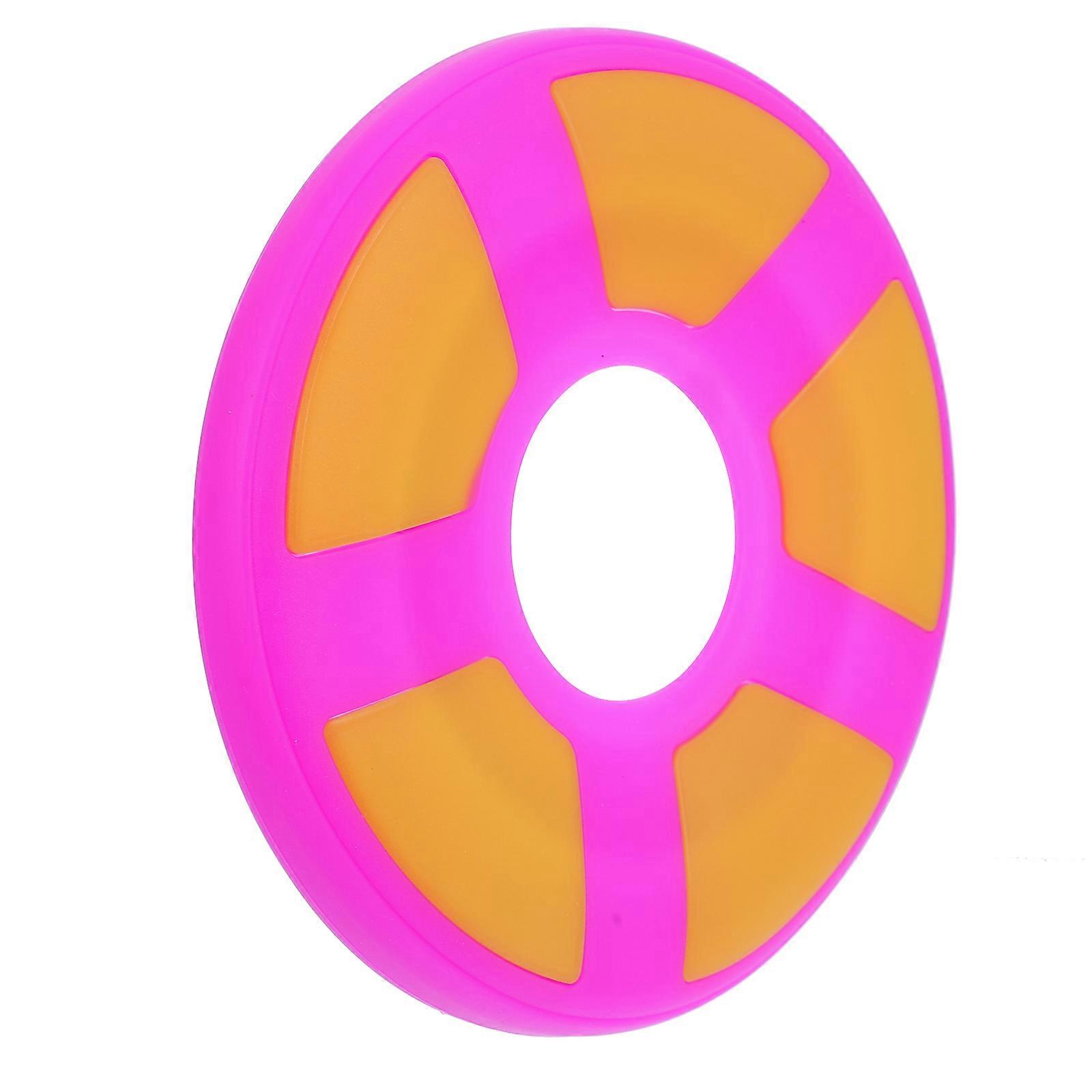 Pet Silicone Flying Disc Toy for Fetch and Chewing