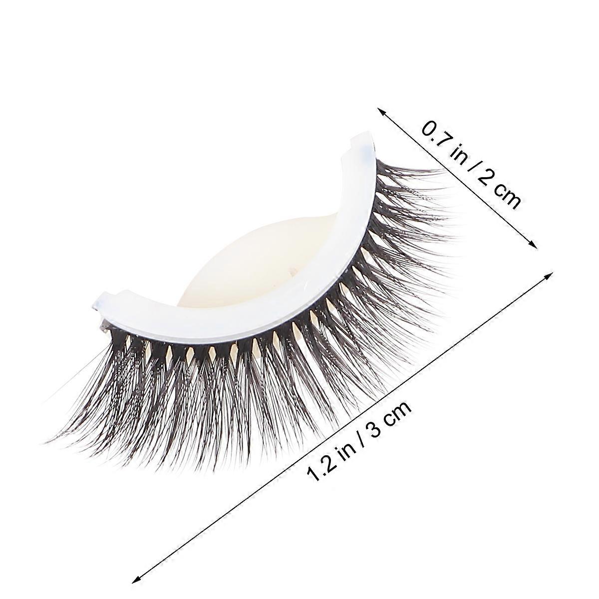 3D Fake Eyelash Reusable False Eyelashes for Natural Makeup Use