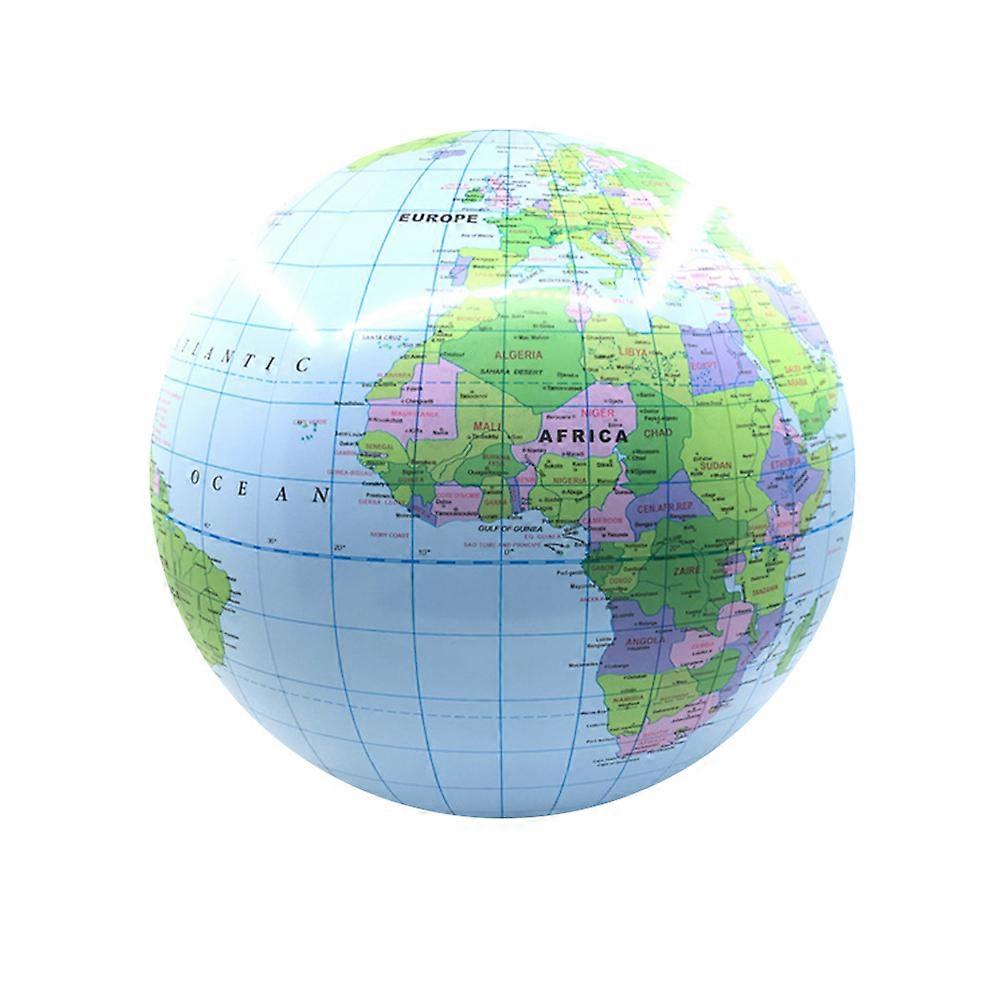Inflatable Beach Balls Map Pattern Inflatable Toy Ball for Kids