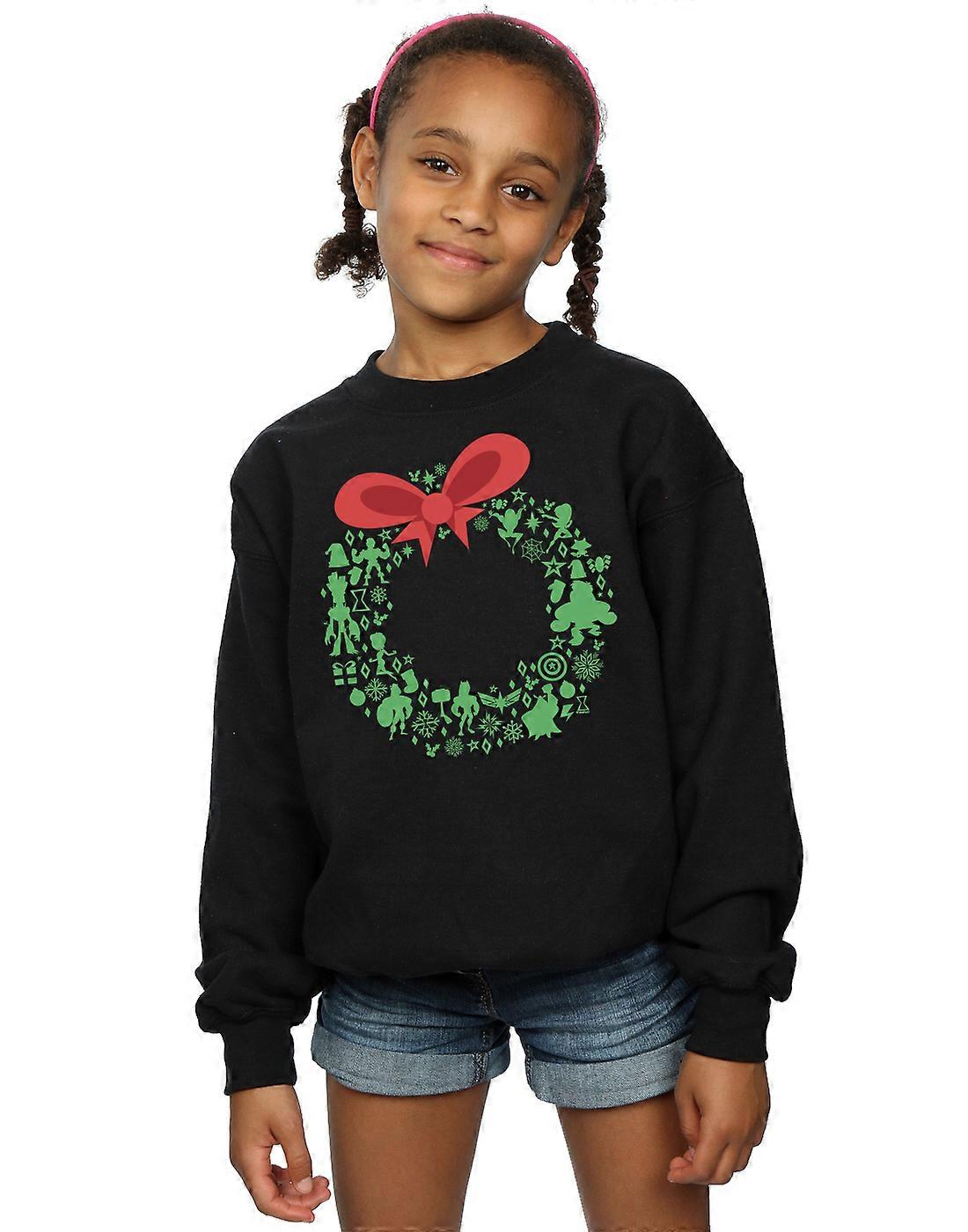 Marvel jenter Avengers Christmas krans Pullover