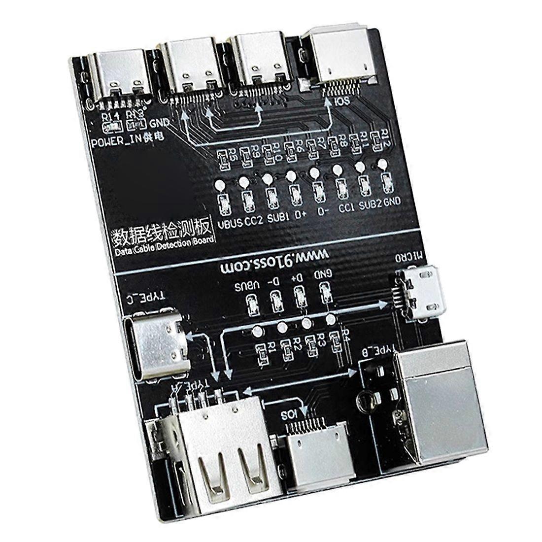 T5 Multi-Function Cable Testing Module Data Cable Tester with Anomaly Detection & Rapid Diagnosis for USB/Type-C/Lightn