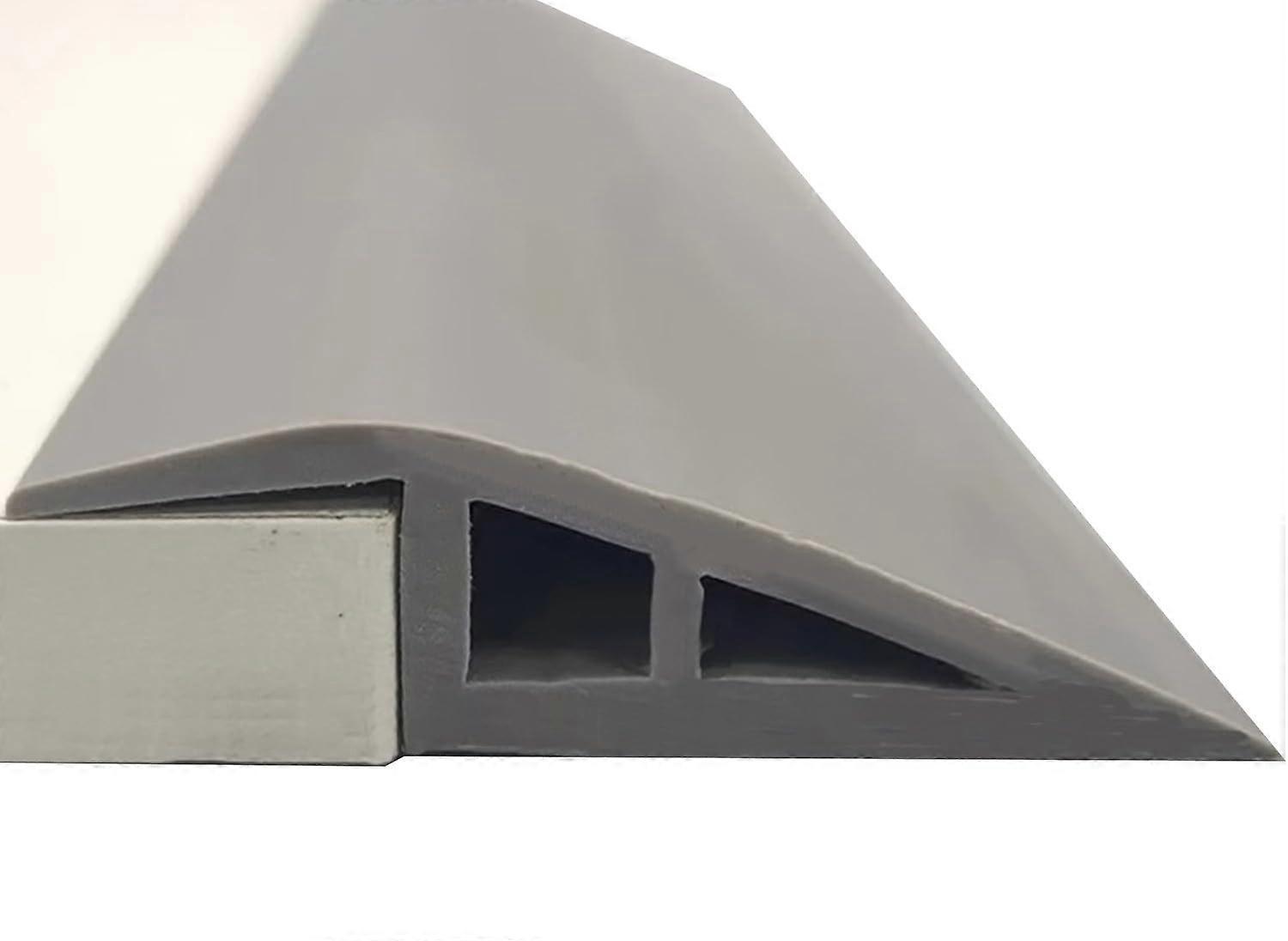 Self Adhesive Floor Transition Strip for Laminate Flooring Threshold Ramp, Hide Carpet Edge Gaps, 4m