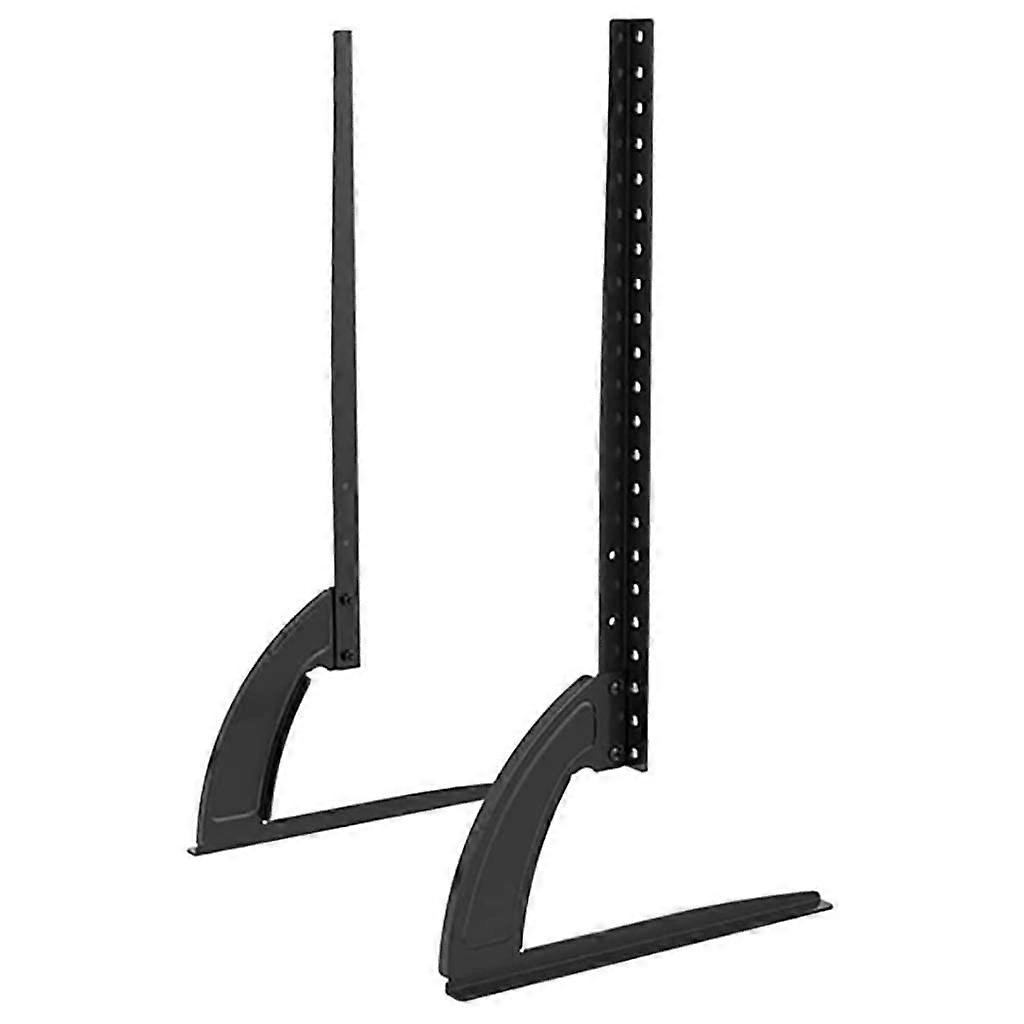 Universal TV Stand for 3265 Inch Screens with Stable Triangle Structure and NoDrill Adjustable Mount