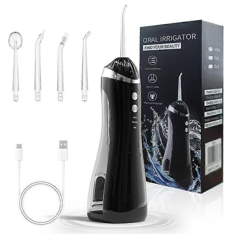 Cordless Water Flosser for Braces and Implants with Adjustable Pressure Modes and USB Rechargeable