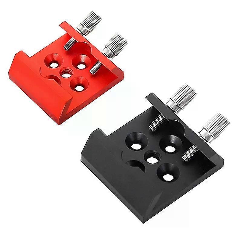 Telescope Finder Scope Base Mount Adapter Flat Base For Dovetail Slot 1/4 Thread Conversion Replacement Accessories Red