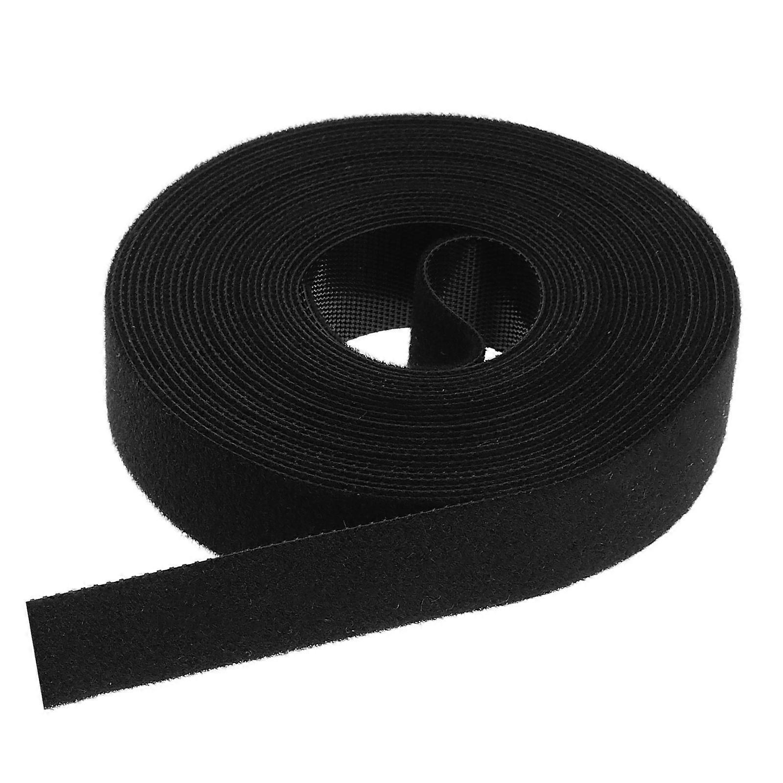 Wire Strap Hook and Loop Cable Strap for Cable Management 4 Rolls