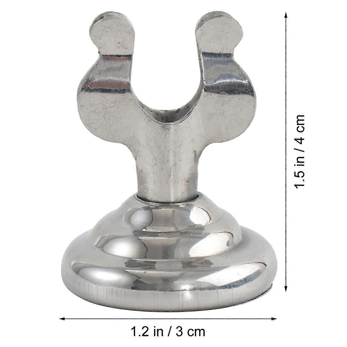 Simple Place Card Holder Stand For Wedding Decoration Silver U Shape 1Set