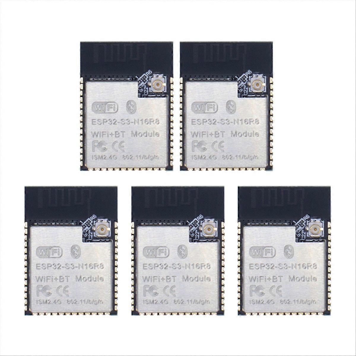 5pcs ESP32-S3-N16R8 Wireless Module for IoT Wireless Applications