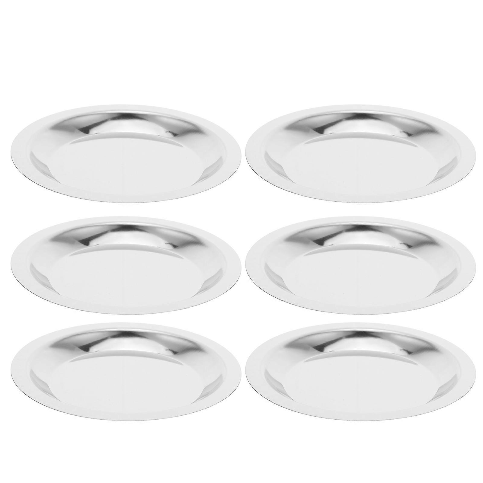 Glass Coasters Table Coasters For Drinks Elegant Design 6Pcs