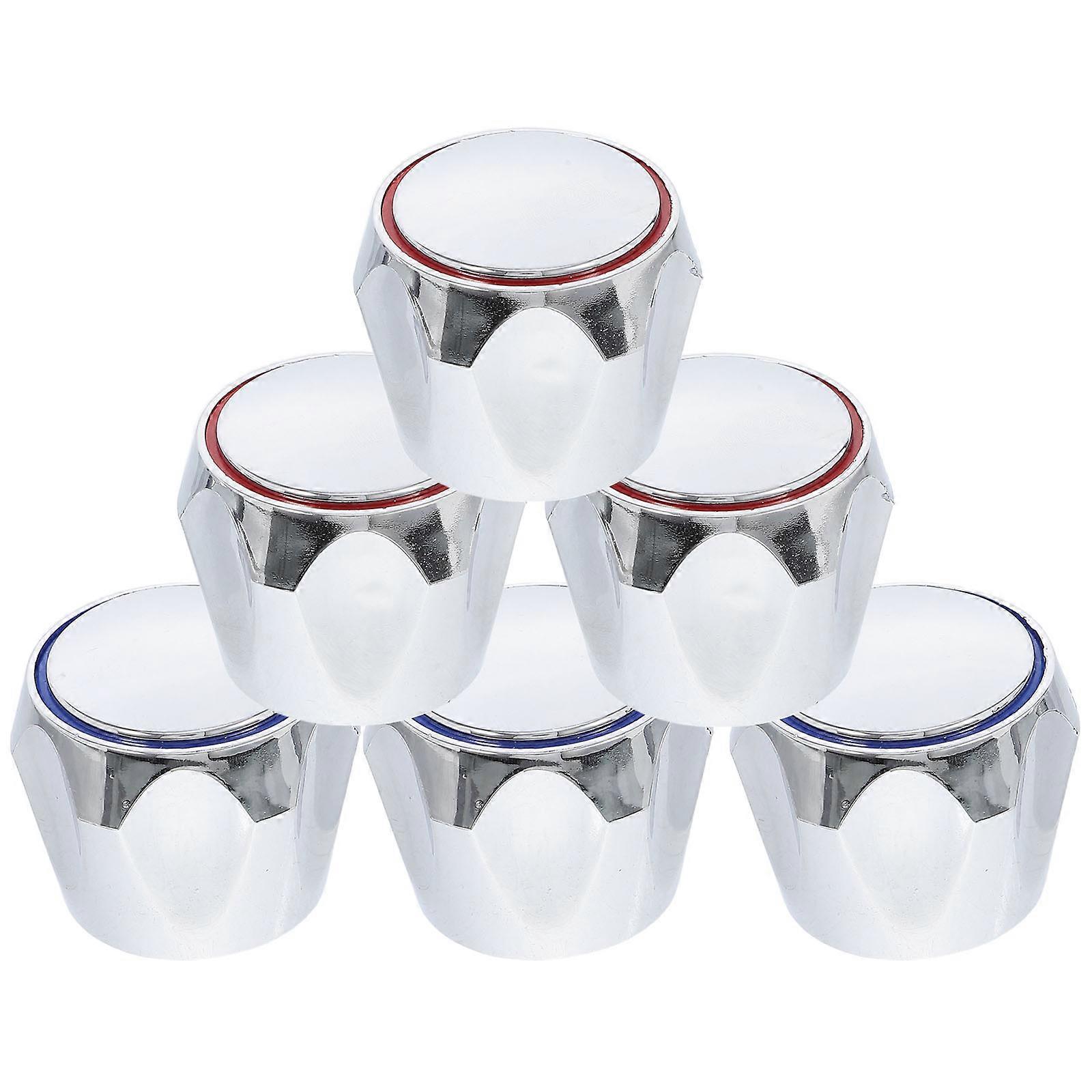 Handle Faucet Accessories Temperature Regulation Kitchen 6Pcs