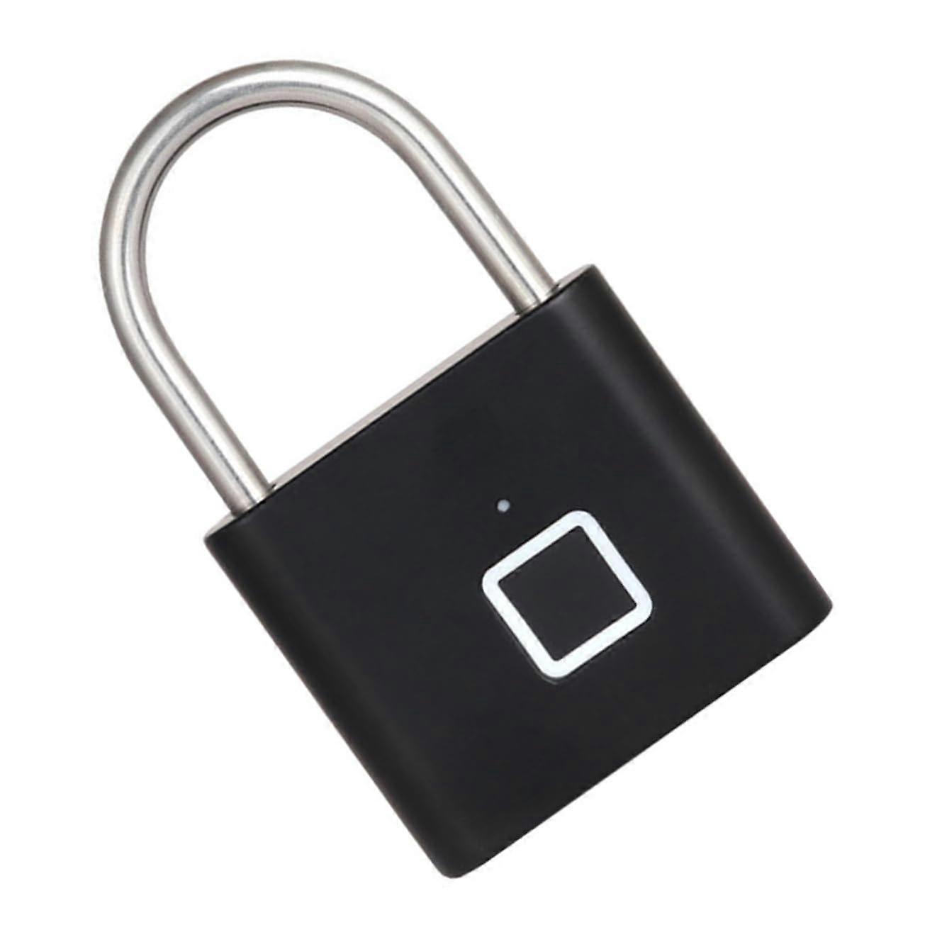 Fingerprint Padlock with Fingerprint Unlock and Combination Code, Outdoor Smart Lock for MultiUse