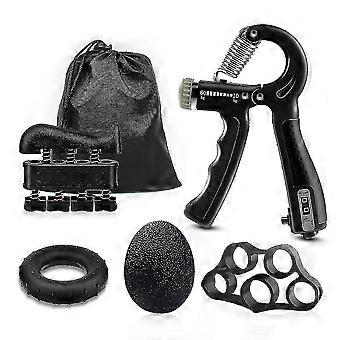 Kit d'entraînement pour renforcer la préhension des mains Knfe, entraînement pour compter les avant-bras (lot de 6), force de préhension réglable