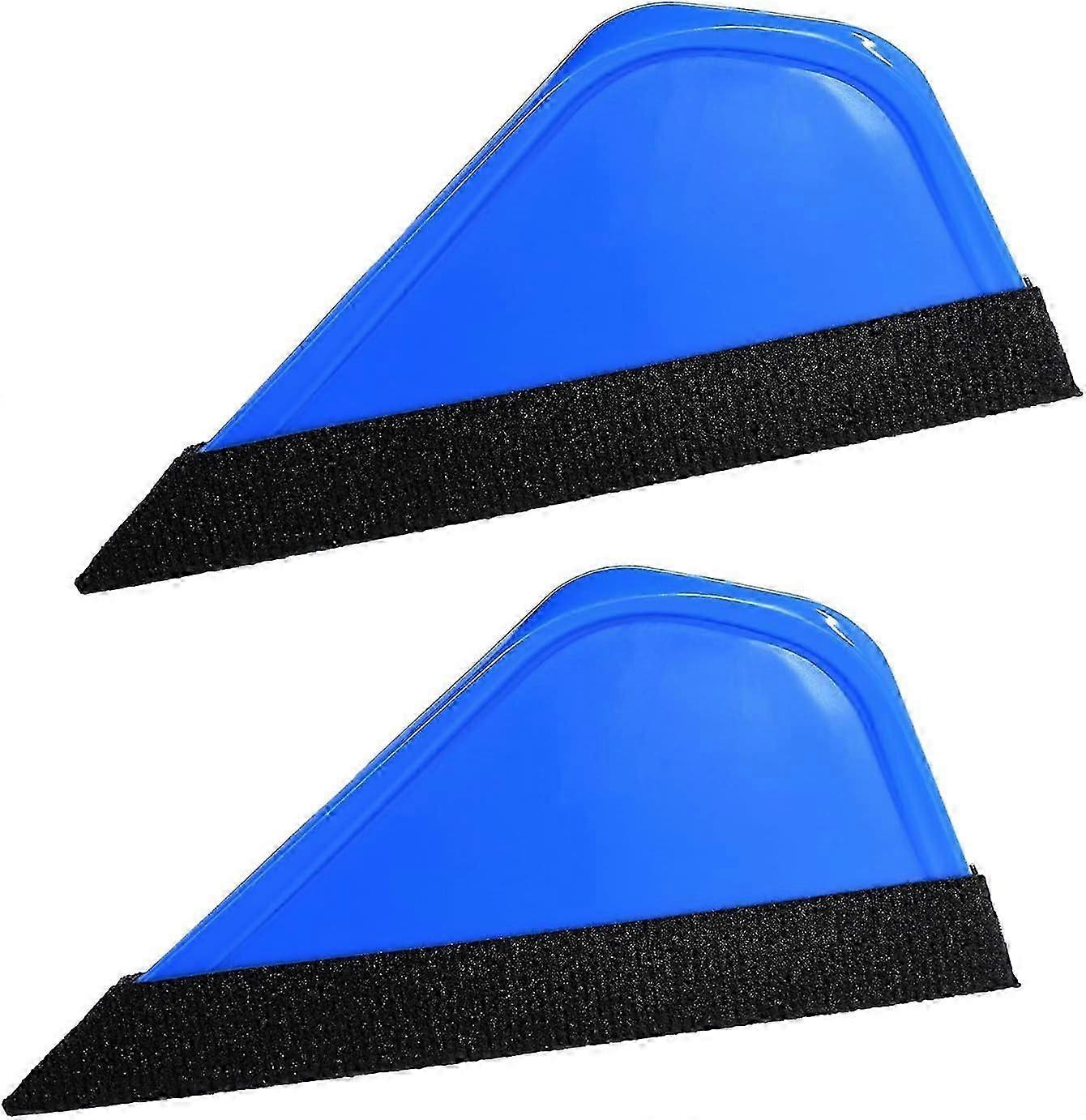 2-Pack Vinyl Wrap Squeegee Pointed Corner Tool
