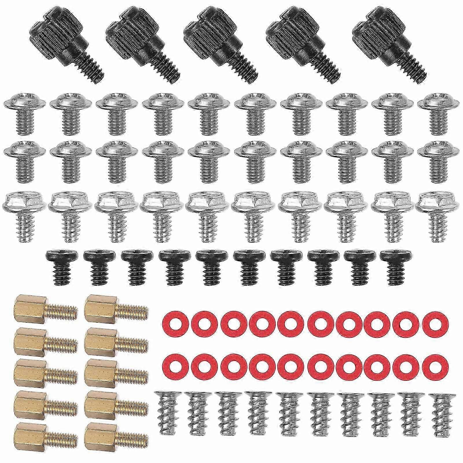 1 Set Reliable Countersunk Head Screw for Computer Chassis Fixing Computer Supply