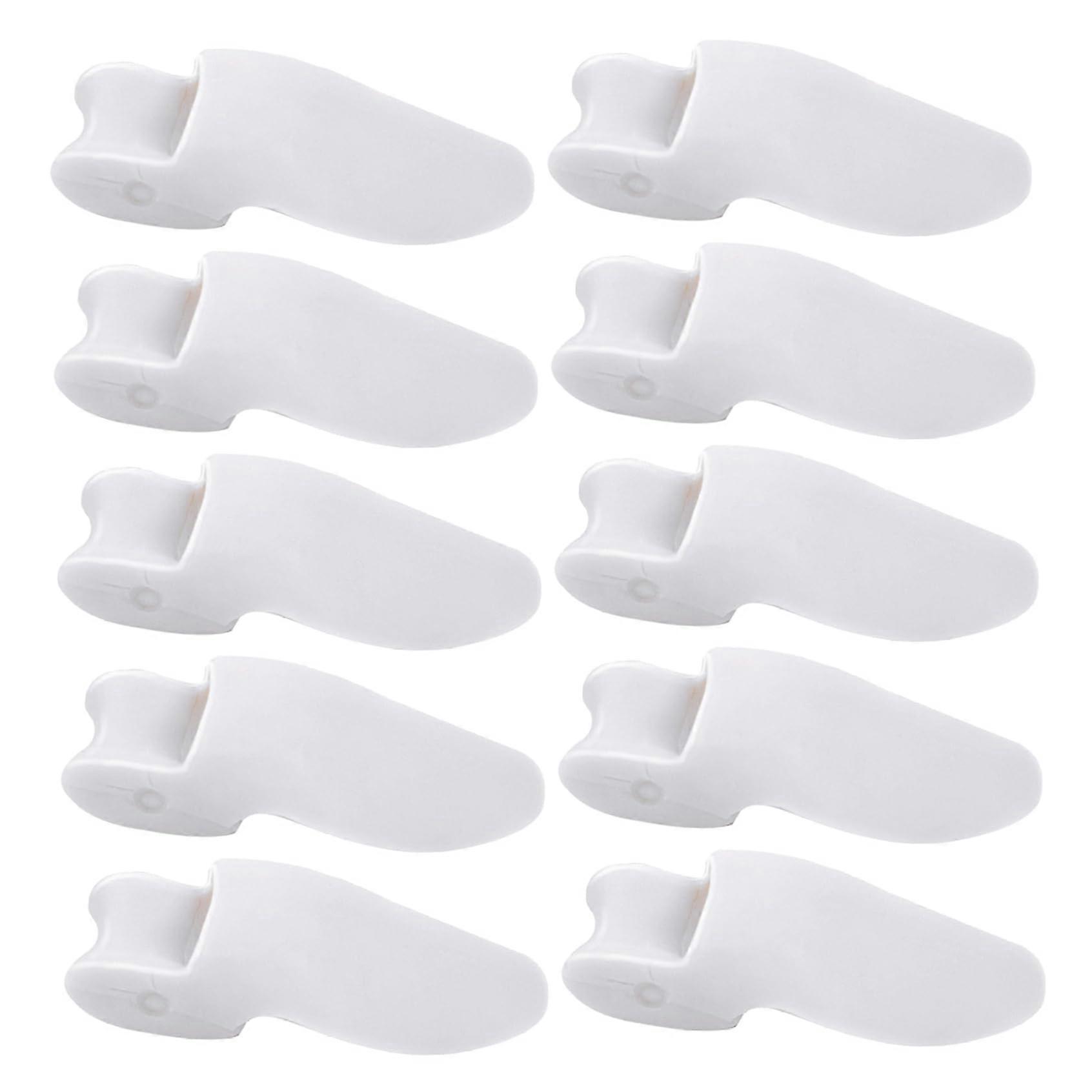 10PCS Bunion Corrector for Big Toe Alignment and Toe Spacer Separators for Overlapping Toes