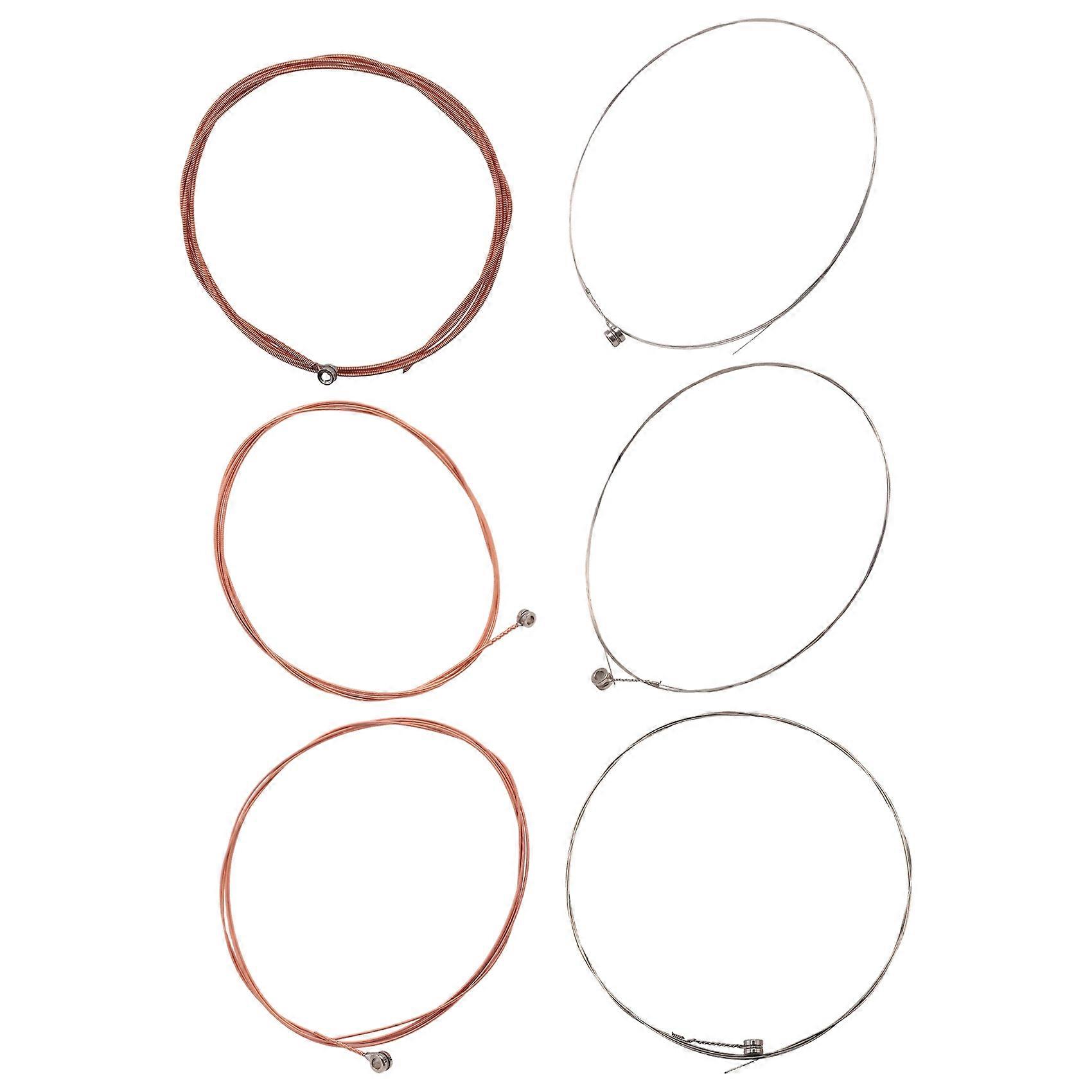 A108 6Pcs/Set String 009-045 Inch 6 Strings Guitar Parts