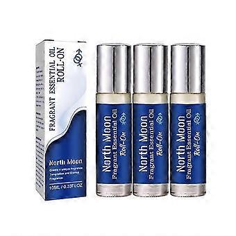 1-3x Roll-on feromoni-uutteella maustettu eteerinen öljyparfyymi unisex miehille ja naisille