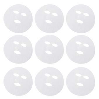 100PCS Disposable Facial Mask Patches Plastic PE Film Mask Sheet DIY Cosmetic Skin Care Tools