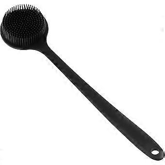 Tillbaka Dusch Skurmaskin Mjuk Silikon Bath Body Brush med Långt Handtag Tillbehör