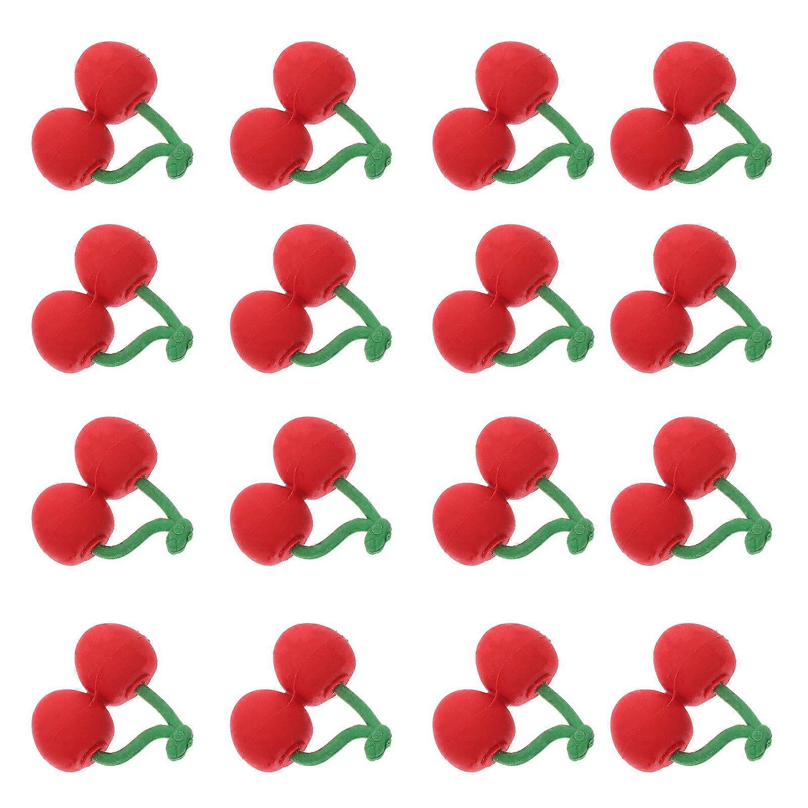 Fruit Pattern Erasers Mini Erasers for Kids Durable 30Pcs Set