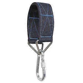 Beste Baumschaukel-Aufhängegurte für Hängematten (2026): Robuste Karabiner mit Schnalle, blau.