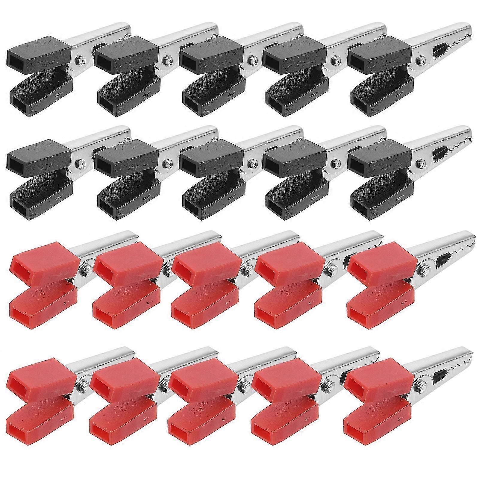 160 Pcs Electrical Testing Clips | Corrosion Resistant Iron & Plastic Clips