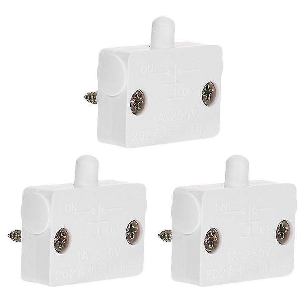 3pcs Door Switch Automatic Light Switch Touch Lamp Electrical Light Switch p20241126622