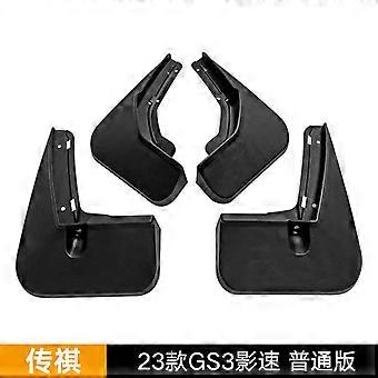 Suitable for 2023 Trumpchi GS3 Shadow Speed Sports Edition soft rubber fenders car front and rear tire fenders 23 Trumpchi GS3 Shadow Speed (Regular E