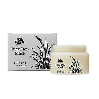 Rice Pulp Hydrating Mask, Gentle Moisturizing Face Cleansing, Softening, Rejuvenating Skin Care