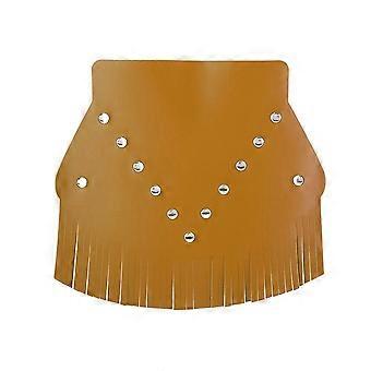 Motorsykkel bakskjerm, gjørmeklaff Motorsykkel modifikasjon, Mudguard Cover Dekor (gul)