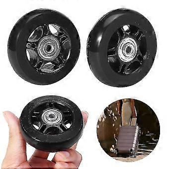 2pcs Suitcase Replacement Wheels 76mm*24mm