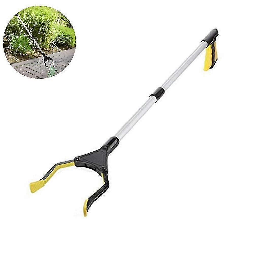 Extra Long Reacher Grabber-Foldable Gripper+Reaching Tool-Rotating Jaw
