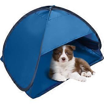 Pop Up Strandtent Blauw 1 Set Mini Beach Zonnescherm Face Shield Picknick Beach Camping