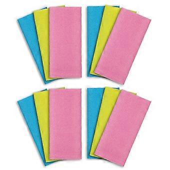 Peeling Waschlappen 12er Pack Rückenwäscher für Duschtuch Körperwäscher Mikroabrieb Netz Schwamm Japanische Schönheit Waschlappen Badewäsche Korean Wash Cl