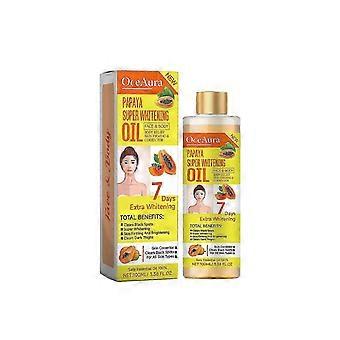 Feuchtigkeitsspendendes & aufhellendes Papayaöl mit Kurkuma & Karottensamen - 100ml